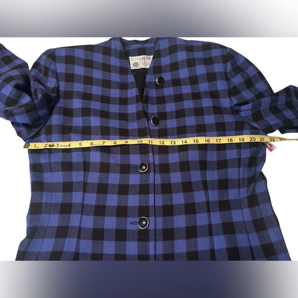 Neiman Marcus Wool plaid
Womens Blazer Sz 16 - Picture 5 of 6